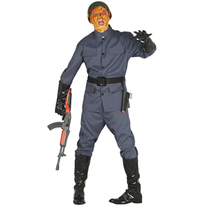 Fato Halloween Soldado Guerra Civil, Adulto