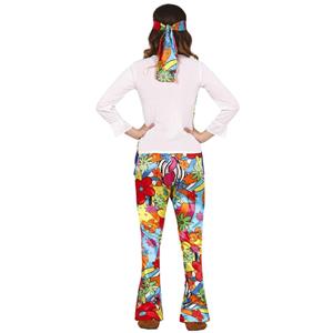 Fato Hippie Florido, Adolescente Fato Hippie Florido, Adolescente