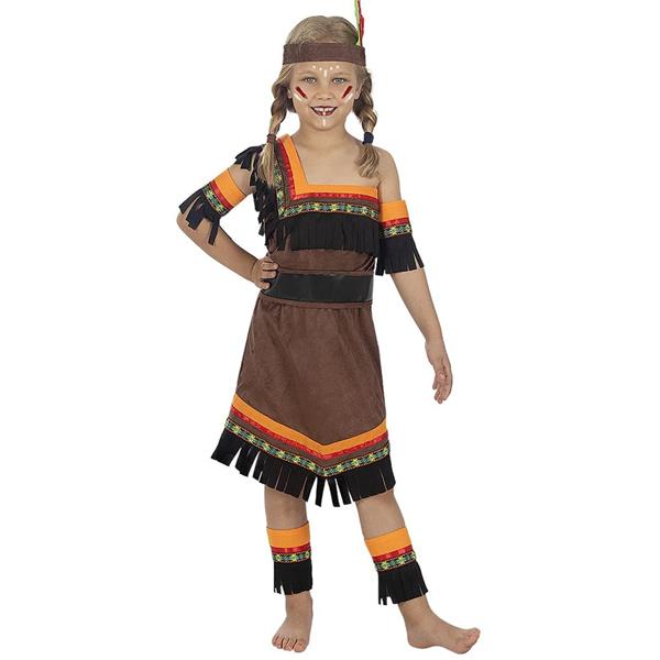 Fato Índia Tribal Aventureira, Criança