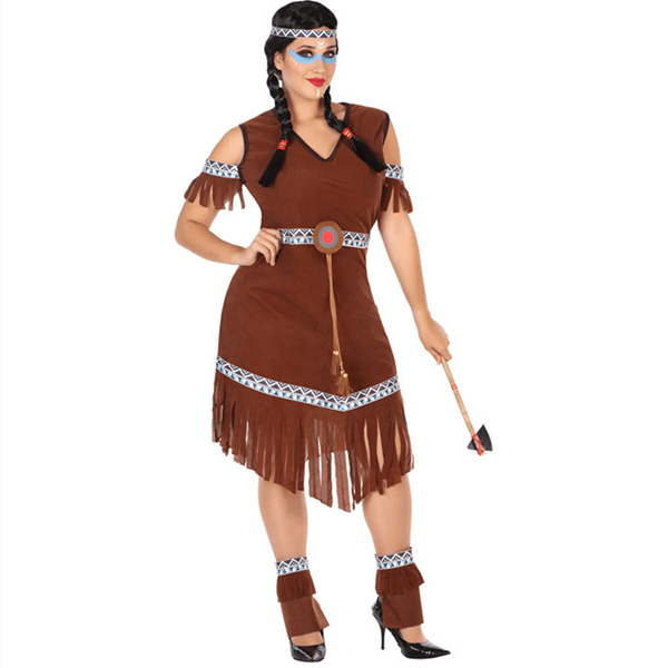 Fato India Tribo Sioux, Adulto