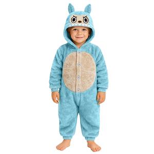 Fato Labubu Azul com Capuz, Criança