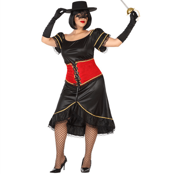 Fato Lady Zorro, Adulto