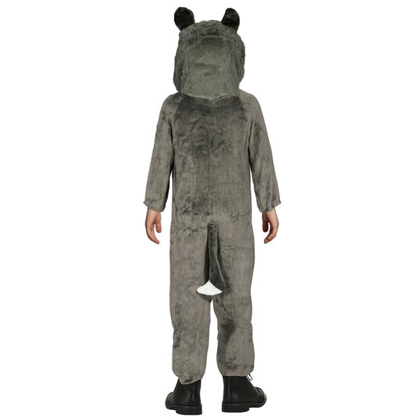 Fato Lobo Selvagem com Capuz, Criança