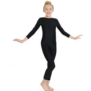 Fato Maillot Básico Liso Preto, Criança