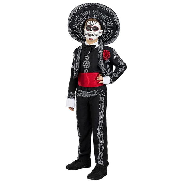Fato Mariachi Dia dos Mortos, Criança