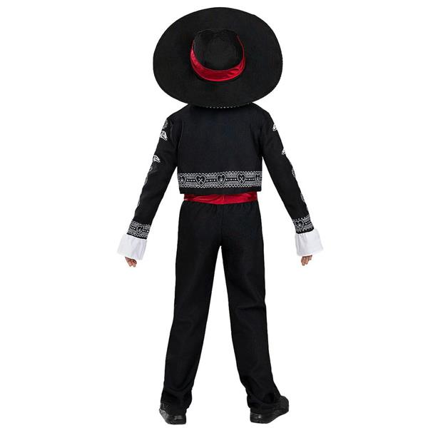 Fato Mariachi Dia dos Mortos, Criança