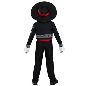 Fato Mariachi Dia dos Mortos, Criança Fato Mariachi Dia dos Mortos, Criança