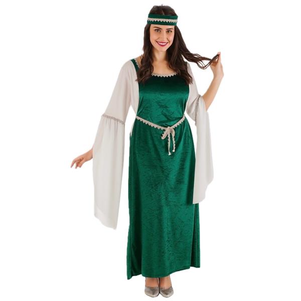 Fato Medieval Verde, Adulto