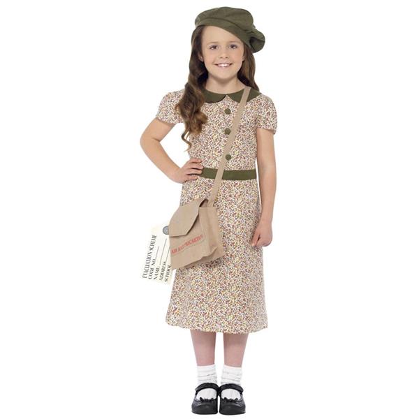 Fato Menina Evacuada Anos 40, Criança