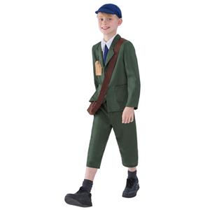 Fato Menino Evacuado Segunda Guerra Mundial, Criança Fato Menino Evacuado Segunda Guerra Mundial, Criança