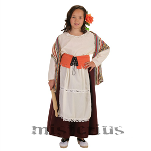 Fato Padeira Medieval, Criança