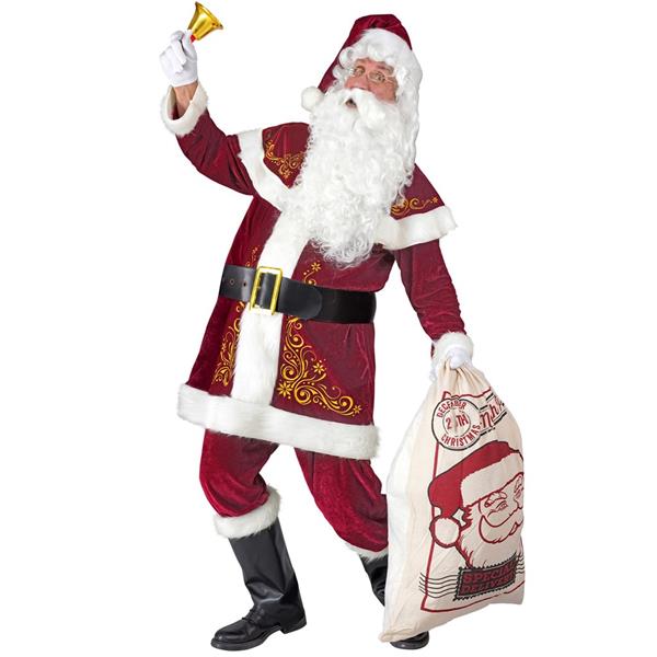 Fato Pai Natal de Luxo, Adulto