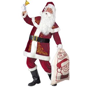 Fato Pai Natal de Luxo, Adulto