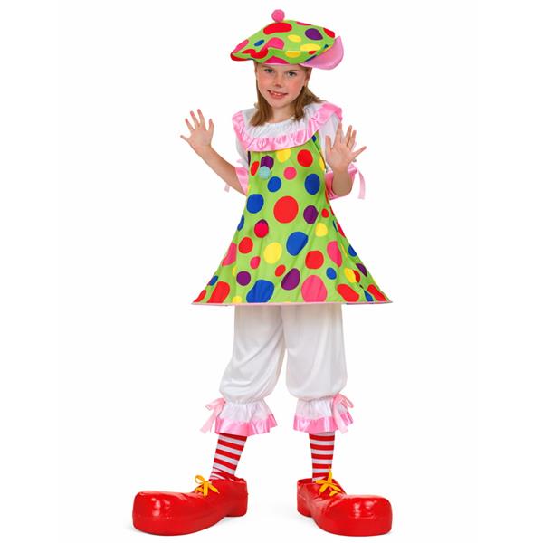 Fato Palhaça Bolinhas, Criança