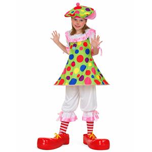 Fato Palhaça Bolinhas, Criança