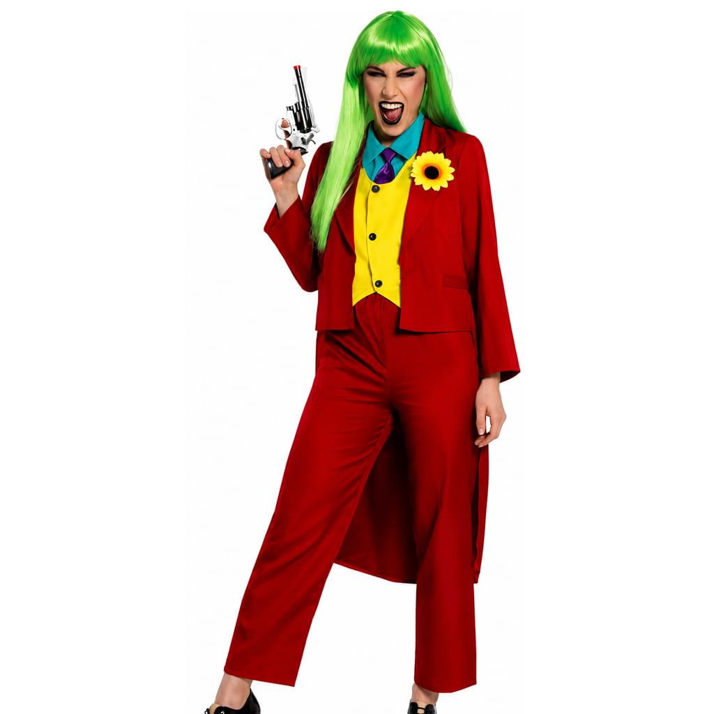 Fato Palhaça Joker, Mulher Fato Palhaça Joker, Mulher