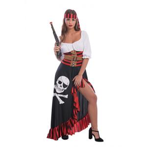 Fato Pirata Corsária Sexy, Adulto