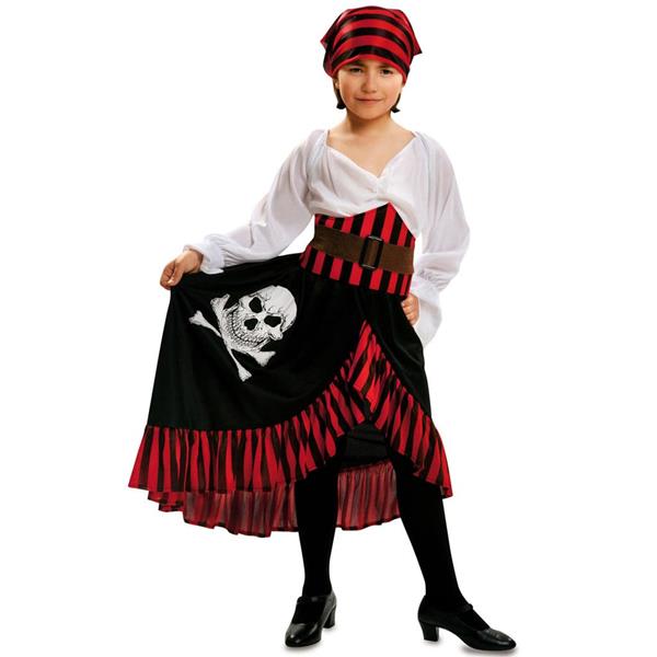 Fato Pirata dos Sete Mares com Bandana, Bebé