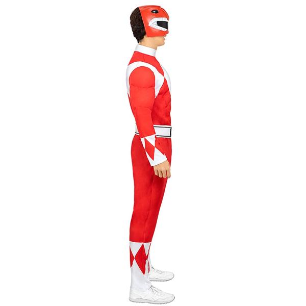 Fato Power Ranger Vermelho, Adulto