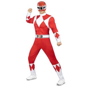 Fato Power Ranger Vermelho, Adulto