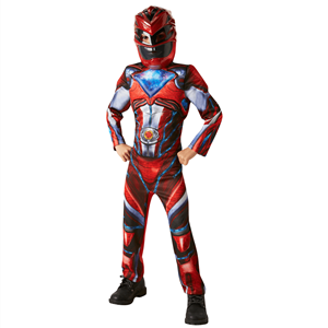 Fato Power Ranger Vermelho Deluxe, Criança