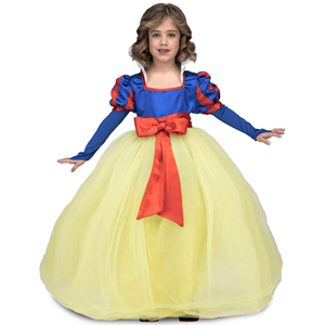 Fato Princesa Branca de Neve Tule, Criança