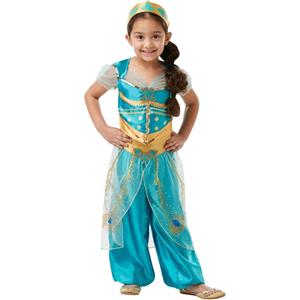 Fato Princesa Jasmine Classic Deluxe, Criança