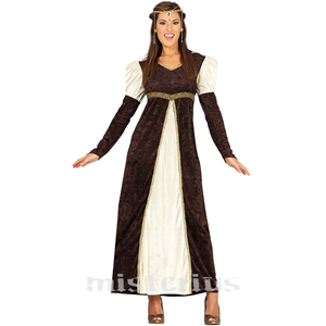 Fato Princesa Medieval, Adulto