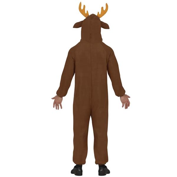 Fato Rena com Capuz e Chifres, Adulto