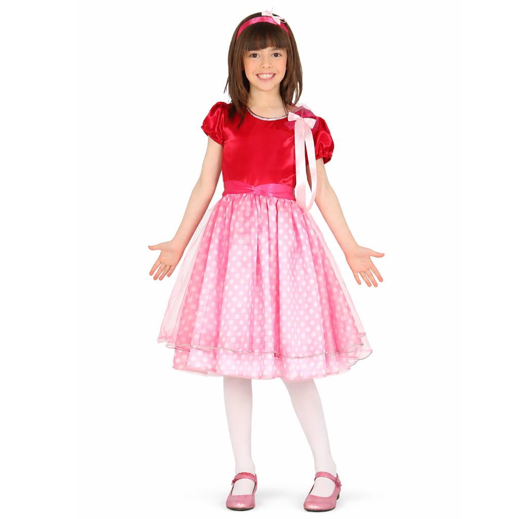 Fato Minnie Mouse Rosa, Criança