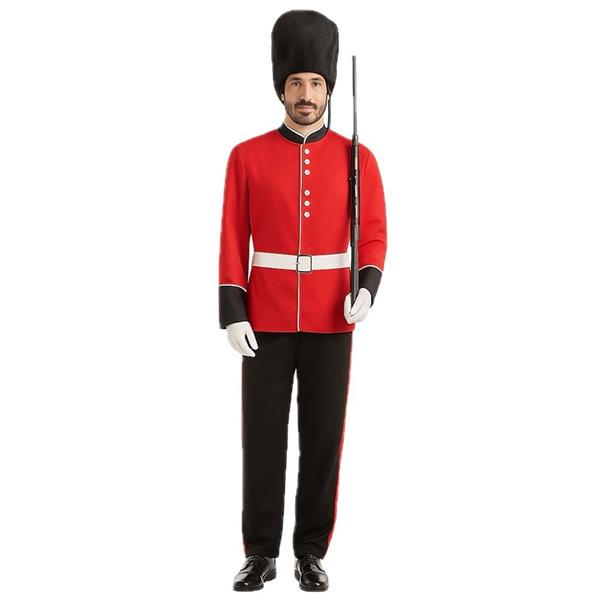 Fato Soldado Inglês, Adulto