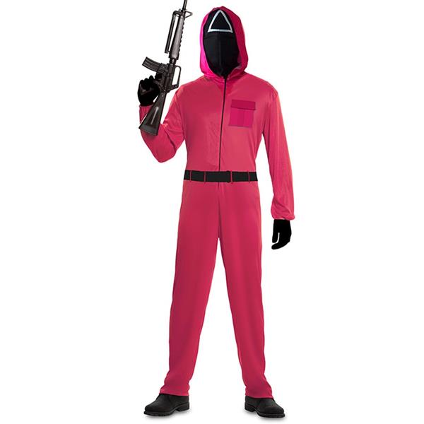 Fato Soldado Rosa The Gamer, Adulto