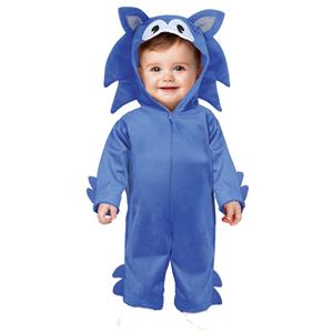 Fato Super Ouriço Azul, Bebé