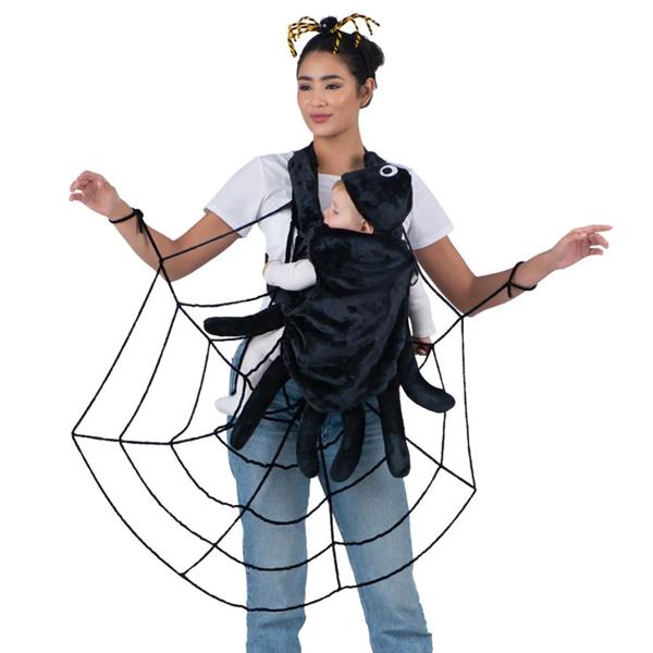 Fato Teia de Aranha com Capa para Marsúpicio