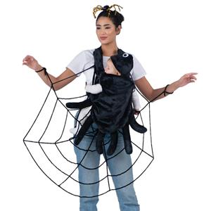 Fato Teia de Aranha com Capa para Marsúpio