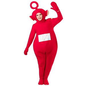 Fato Teletubbies Po Vermelho, Adulto