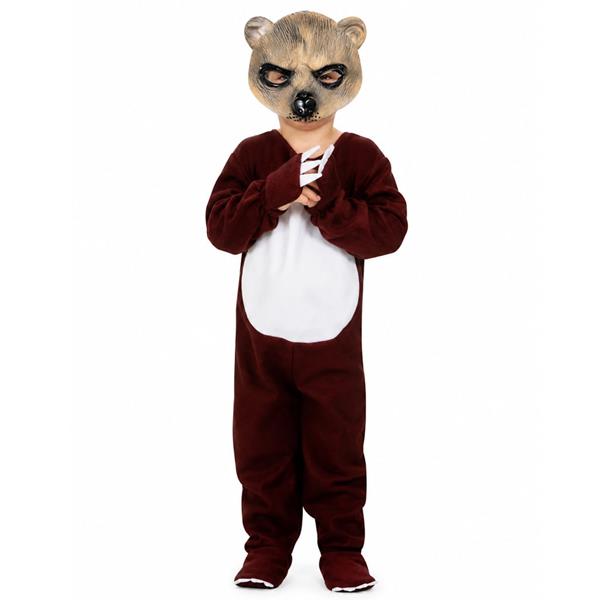 Fato Urso Castanho, criança