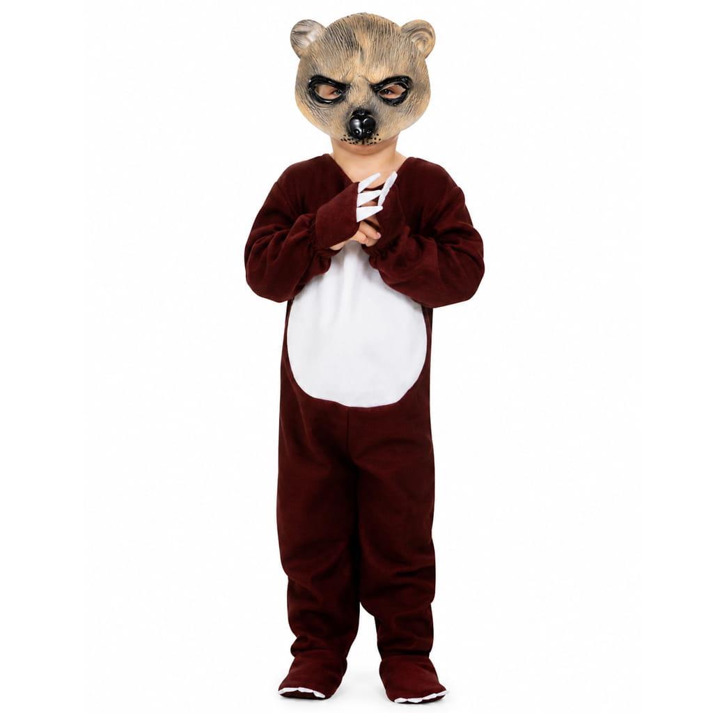 Fato Urso Castanho, criança
