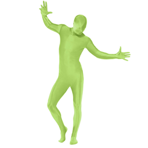 Fato Verde Elástico