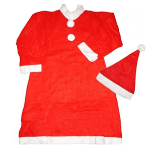 Fato Mãe Natal, menina