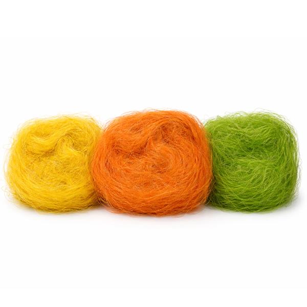 Fibras Decorativas Ninho de Páscoa