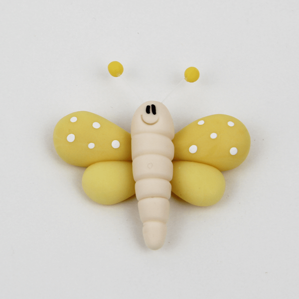 Figura Borboleta em Biscuit