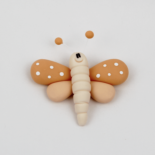 Figura Borboleta em Biscuit