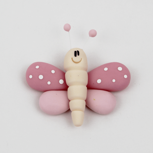 Figura Borboleta em Biscuit