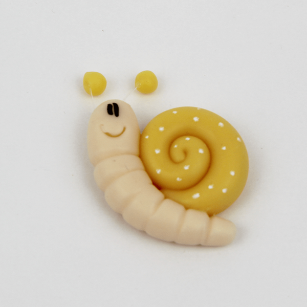 Figura Caracol em Biscuit