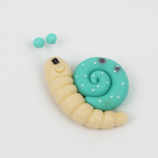 Figura Caracol em Biscuit