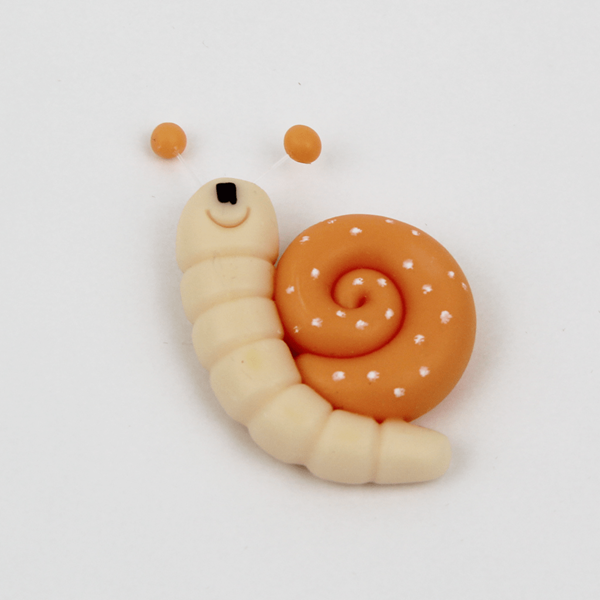 Figura Caracol em Biscuit