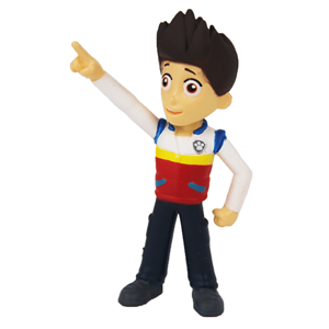 Figura Decorativa para Bolos Ryder