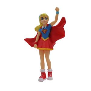 Figura Decorativa para Bolos Super Girl