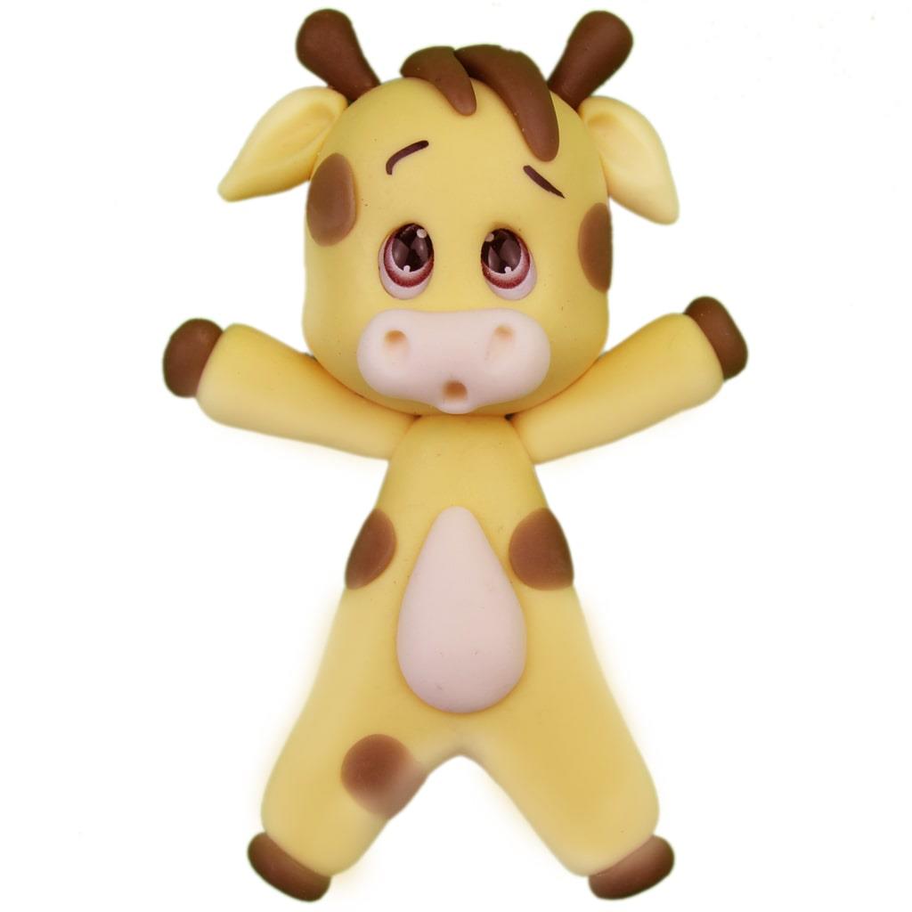 Figura Girafa em Biscuit